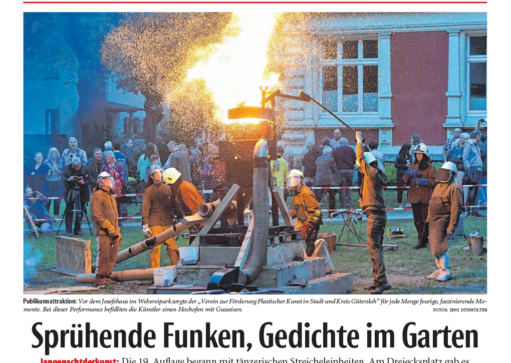 Funken und Gedichte